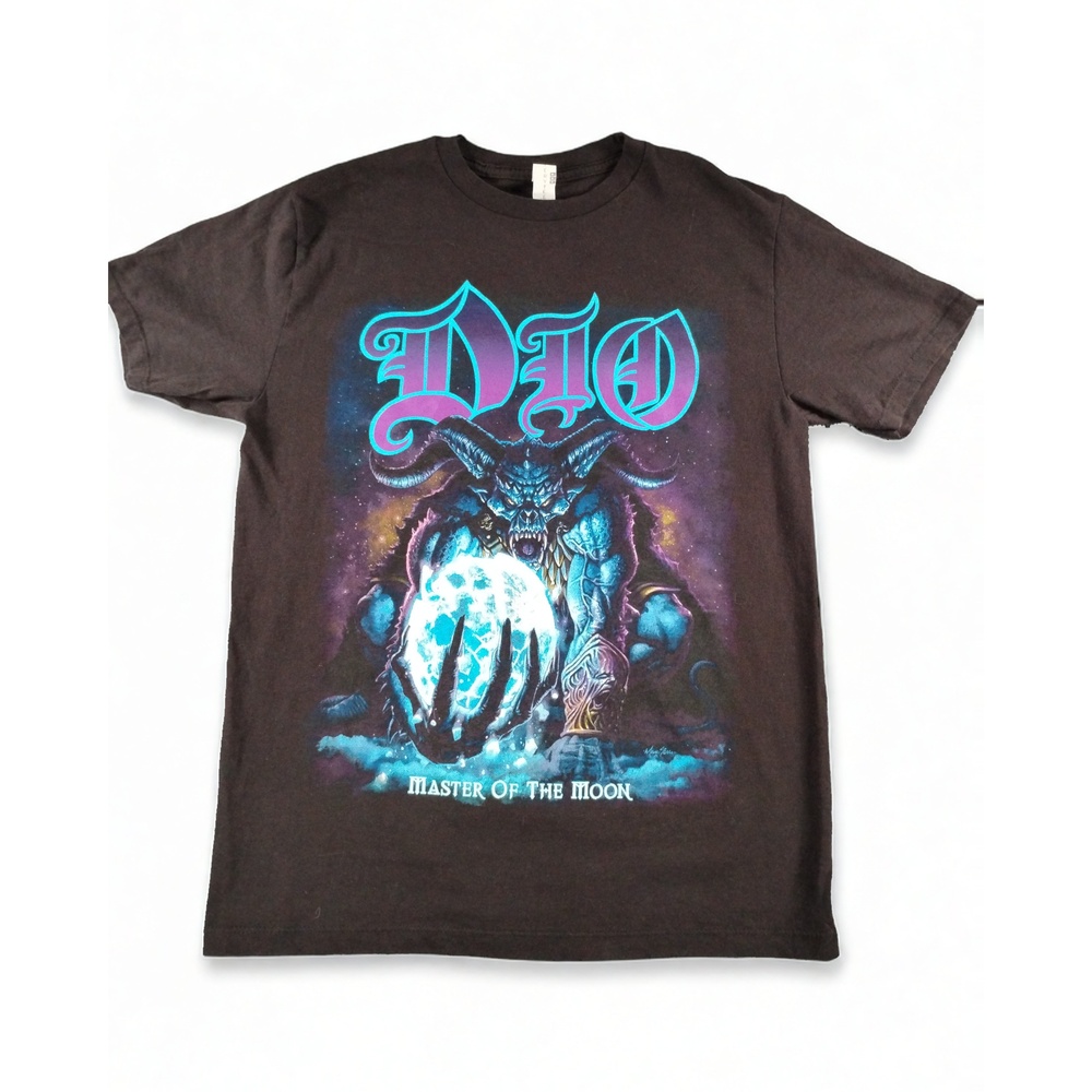 Dio Master of the Moon Band Tee Graphic Heavyweight Cotton Music Tour Shirt M